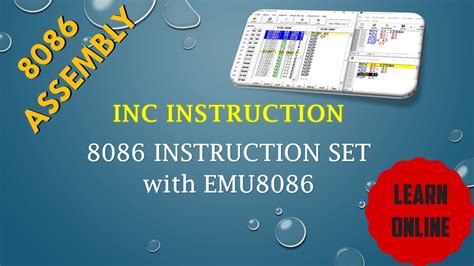 Introduction with examples to Emu8086 .
